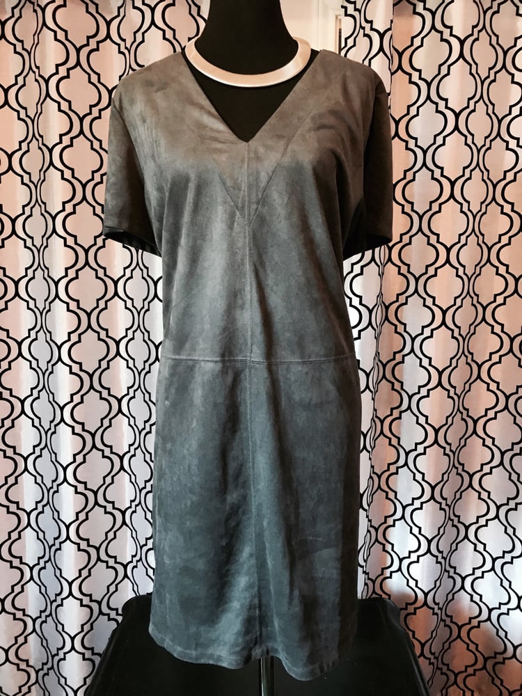 Image of F21 Suede Dress (SZ 3X)