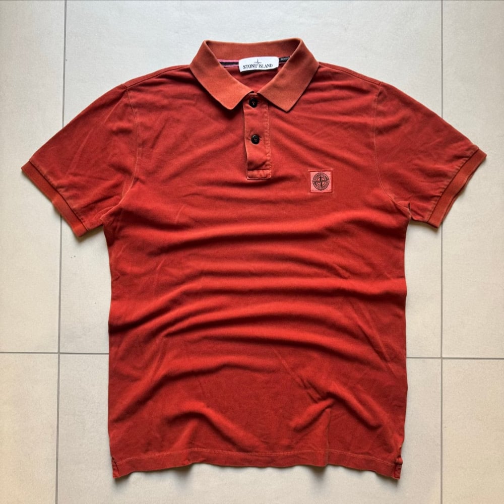 Image of Stone Island Polo Shirt, Size Medium