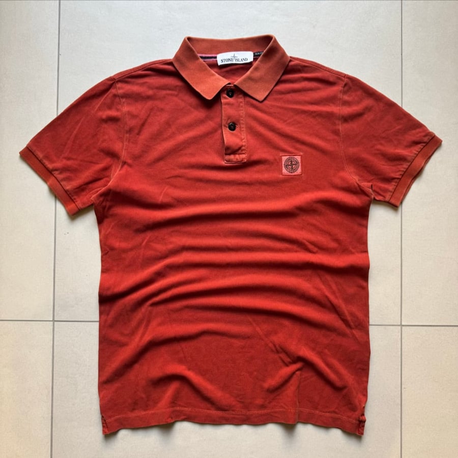 Image of Stone Island Polo Shirt, Size Medium