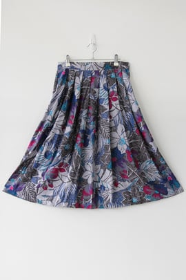 Image of SOLD Bursts Of Pink Forest Skirt