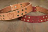 " I Am Canadian" Leather Dog Collar