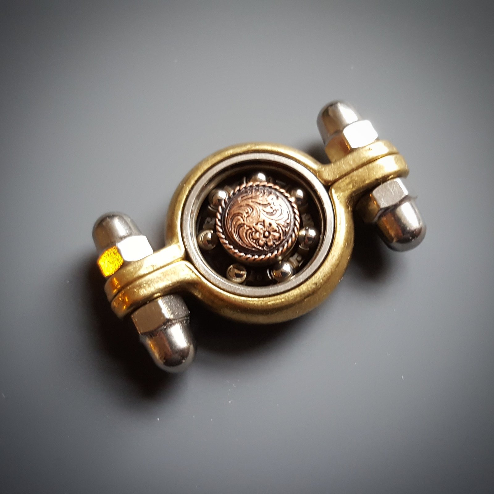 brass fidget spinner