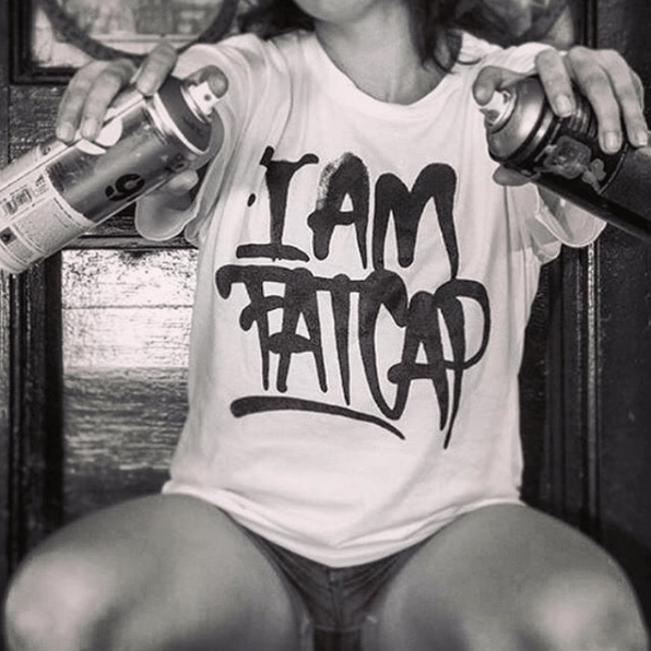 Image of I AM FATCAP TEE