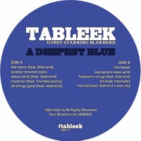 Image 3 of TABLEEK "A DEEPEST BLUE" Limited Blue Colored Vinyl LP