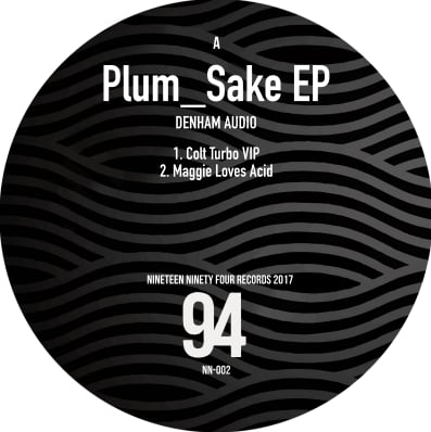 Image of NN-002 Denham Audio - Plum Sake EP  (EXTREMELY LIMITED RUN)