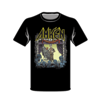 AMKEN "THEATER OF THE ABSURD" Black T-shirt