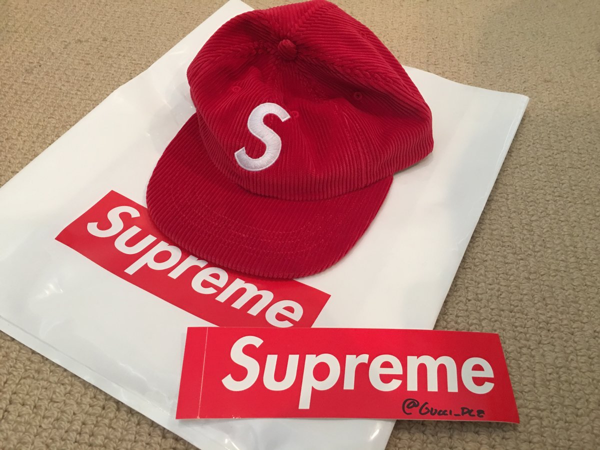 New Supreme S Logo Corduroy 6 Panel Hat / @gucci_plz New Supreme S Logo Corduroy 6 Panel Hat / @gucci_plz