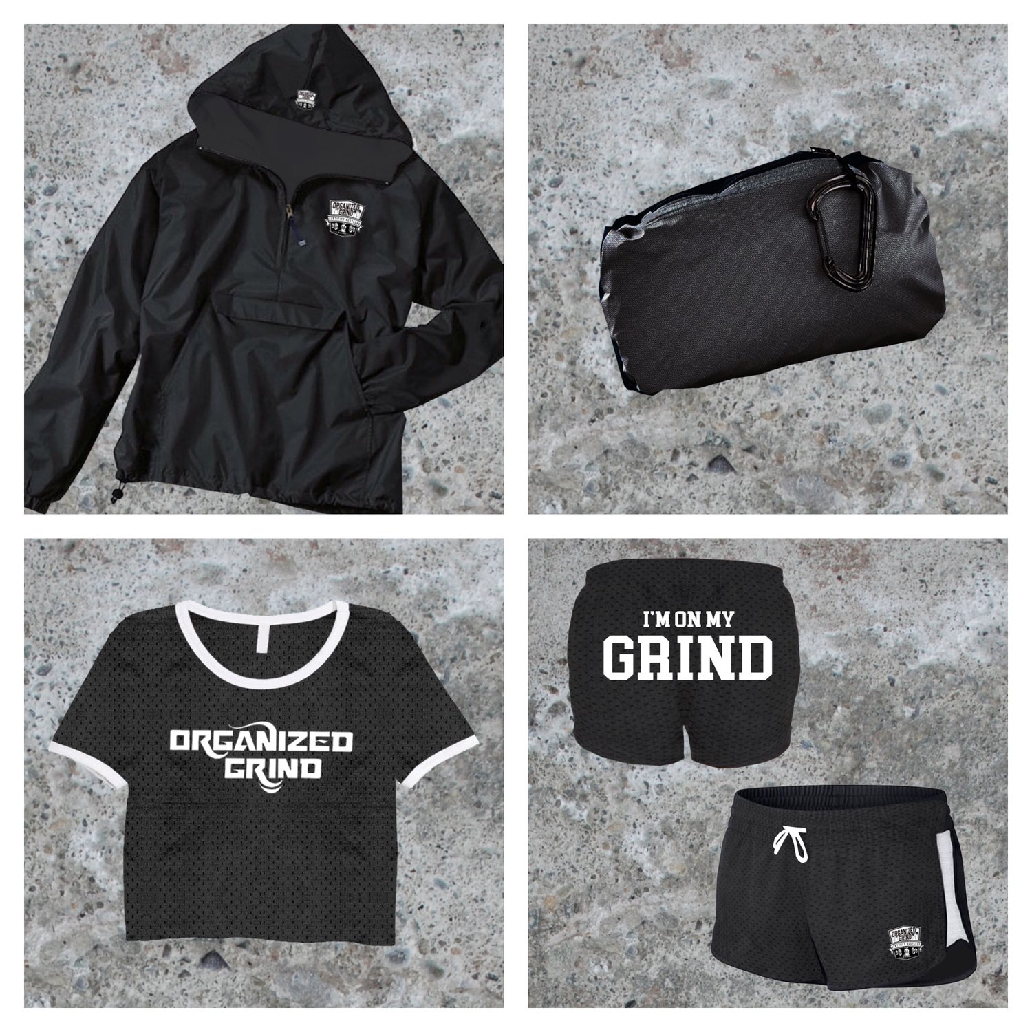 Image of OG Classic Windbreaker & Womans Crop Top Jersey/Shorts