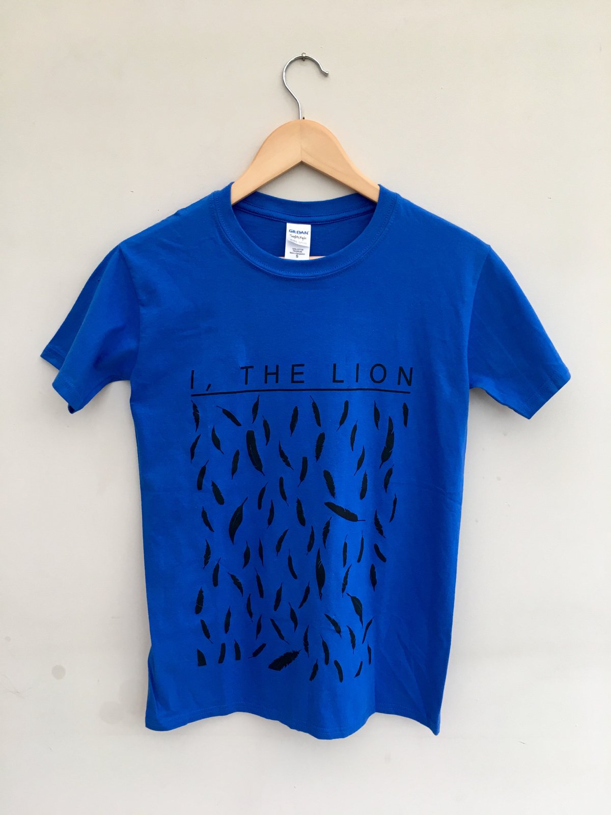 Image of Feather Tee - Royal Blue - LAST FEW