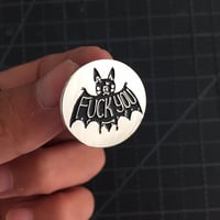 Image 2 of Fuck You Bat Pin