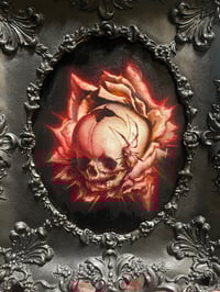 Image 1 of ‘DIE, MY DARLING’ [ Unique Miniature Print - { 1/1 } ] - Hand Embellished Museum Archival Print