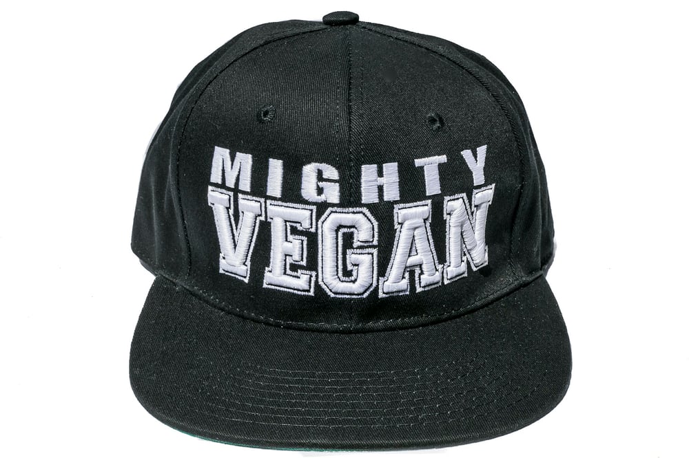 Image of WHITE 3D EMBROIDERY BOLD FONT SNAPBACK HAT