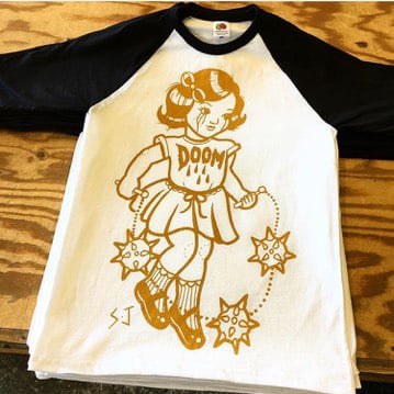 Image of Doom girl baseball (Limited Mustard variation)