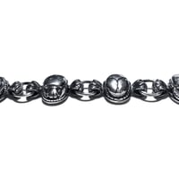 Image 2 of Scarab bracelet in sterling silver or 10k gold