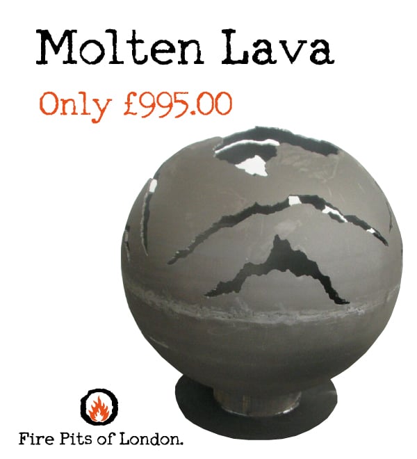 Image of MOLTEN LAVA – FIRE PIT GLOBE