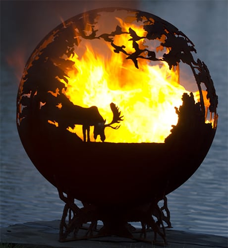 Image of DEEP FOREST – FIRE PIT GLOBE
