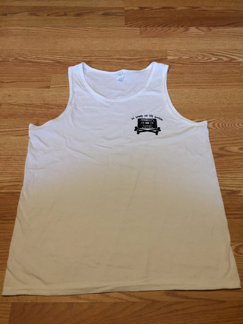 ( For Men ) Minding My Busyness / Cassettes and Bones Tank Top