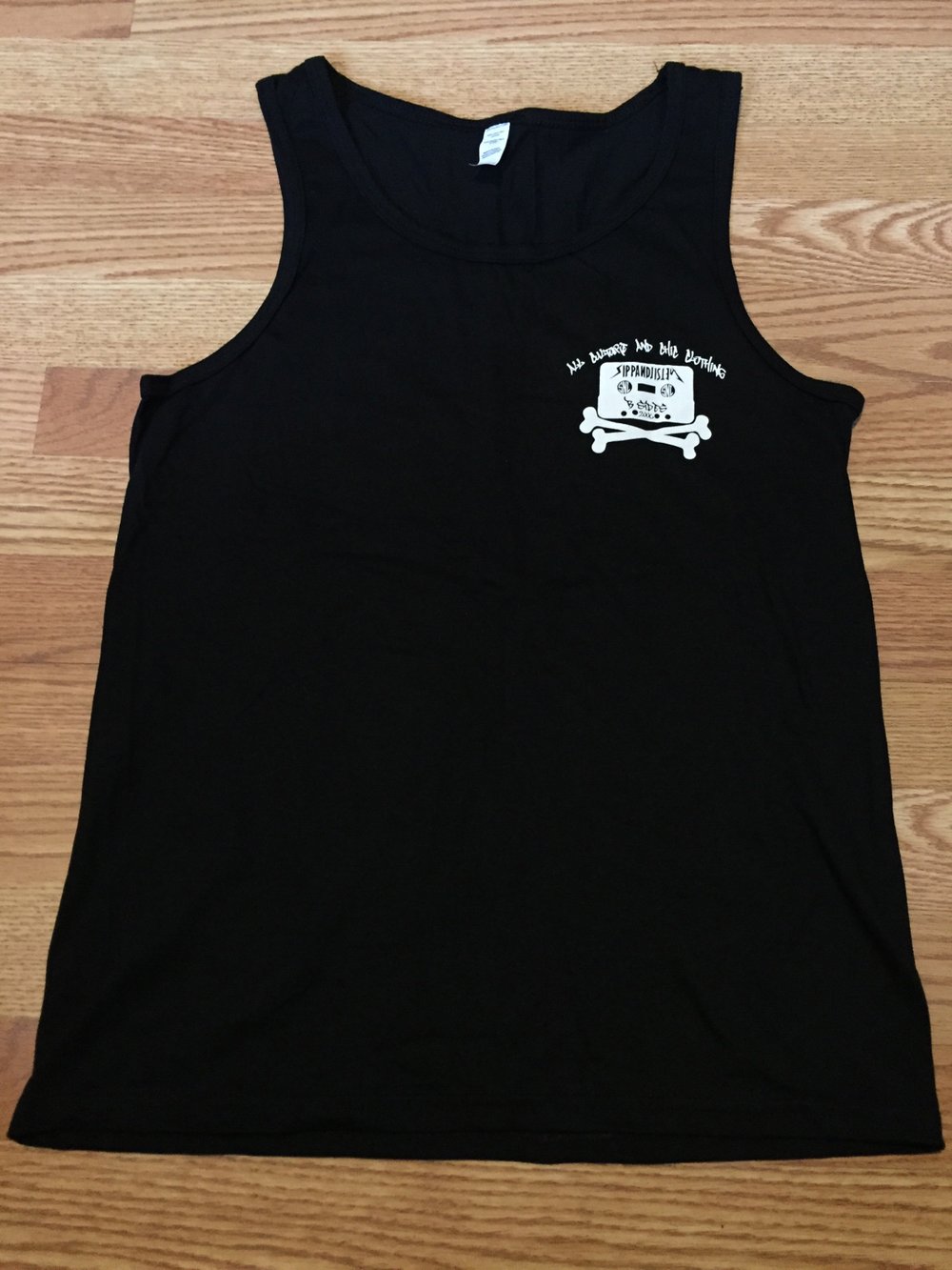 ( For Men ) Minding My Busyness / Cassettes and Bones Tank Top