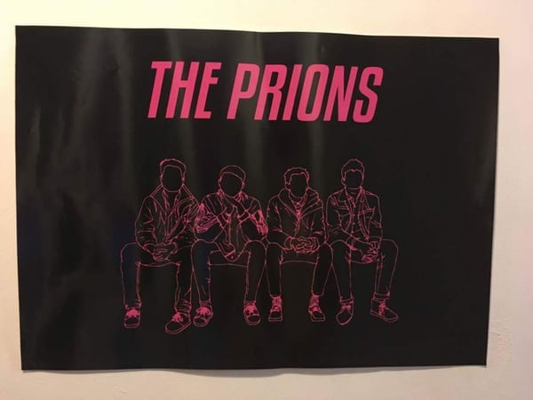 Image of The Prions A3 Poster