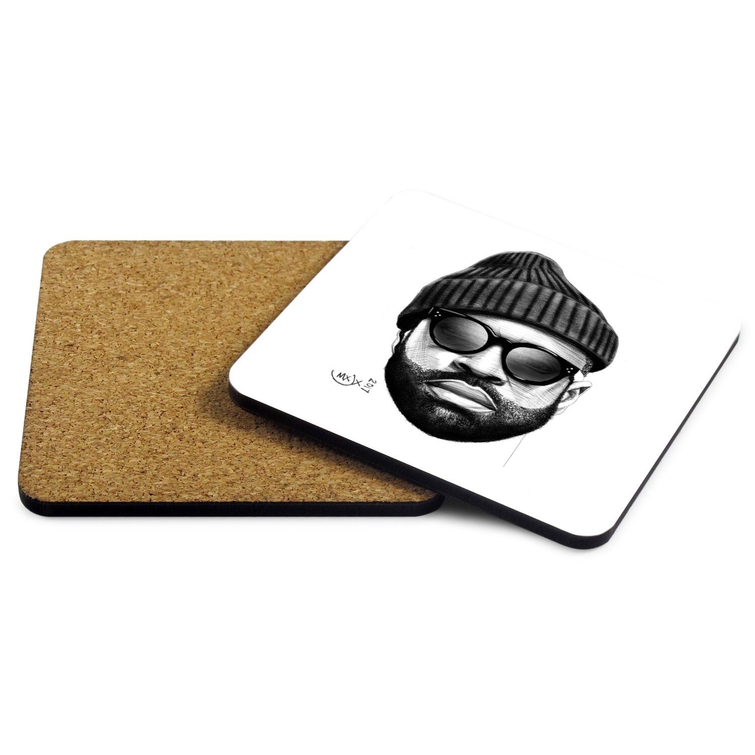 Image of Hip-Hop heads coaster set