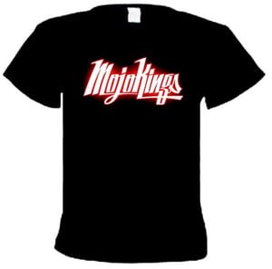 Image of T-Shirt - Black with Red & White Logo