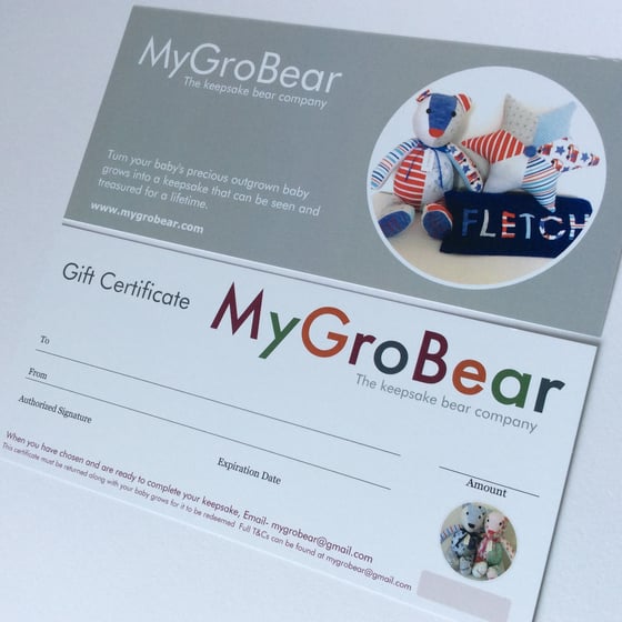 Image of Gift Certificate 