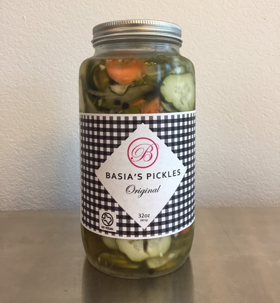 Image of Basia's Pickles - Original 32oz