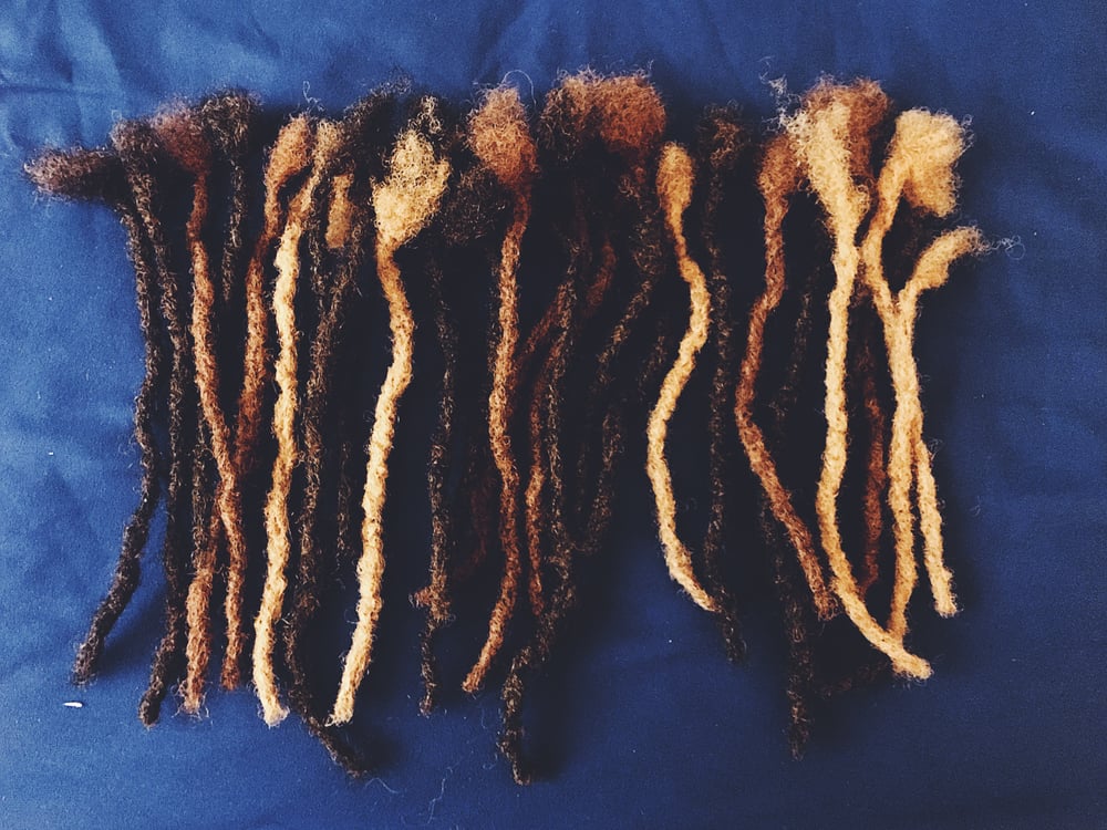 Image of Human Hair Loc Extensions