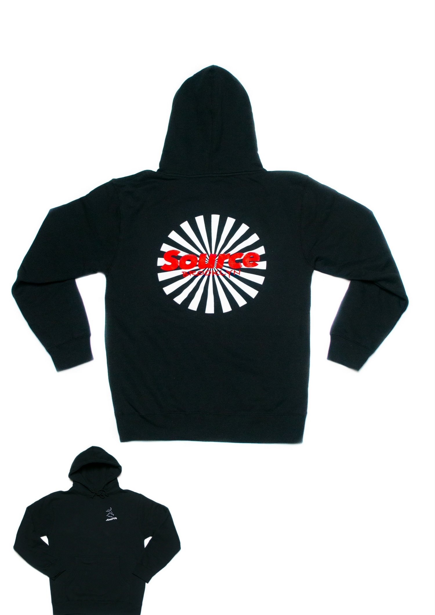 Image of Black Source Hoodie