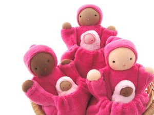 Image of  Pocket Mama Dolls ~ bright assortment