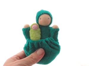 Image of  Pocket Mama Dolls ~ bright assortment