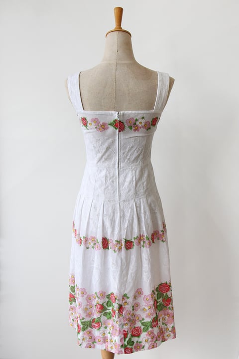 Image of SOLD Spring Fling Eyelet Cotton Dress