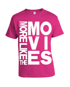 Image of More Like The Movies Title T-shirt