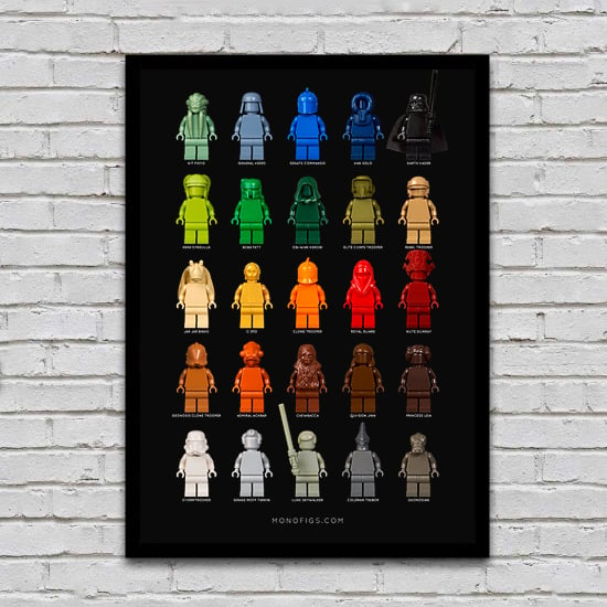 Image of STAR WARS MONOFIGS POSTER
