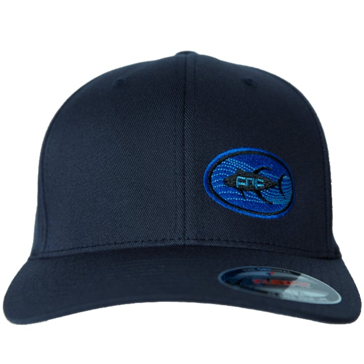 Image of Tuna Emblem Fitted Hat (dark navy)