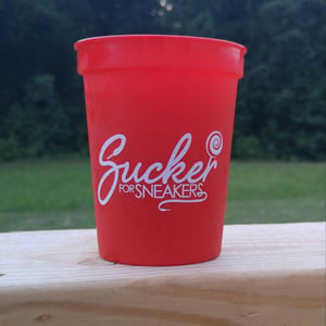 Image of Sucker For Sneakers "Red" Summertime #getyoursipon Cup