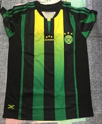 Image 1 of Black Jamaica Football Jersey 