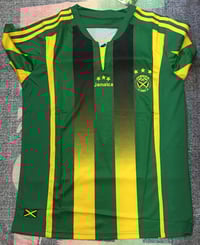 Image 1 of Green Jamaica Football Jersey