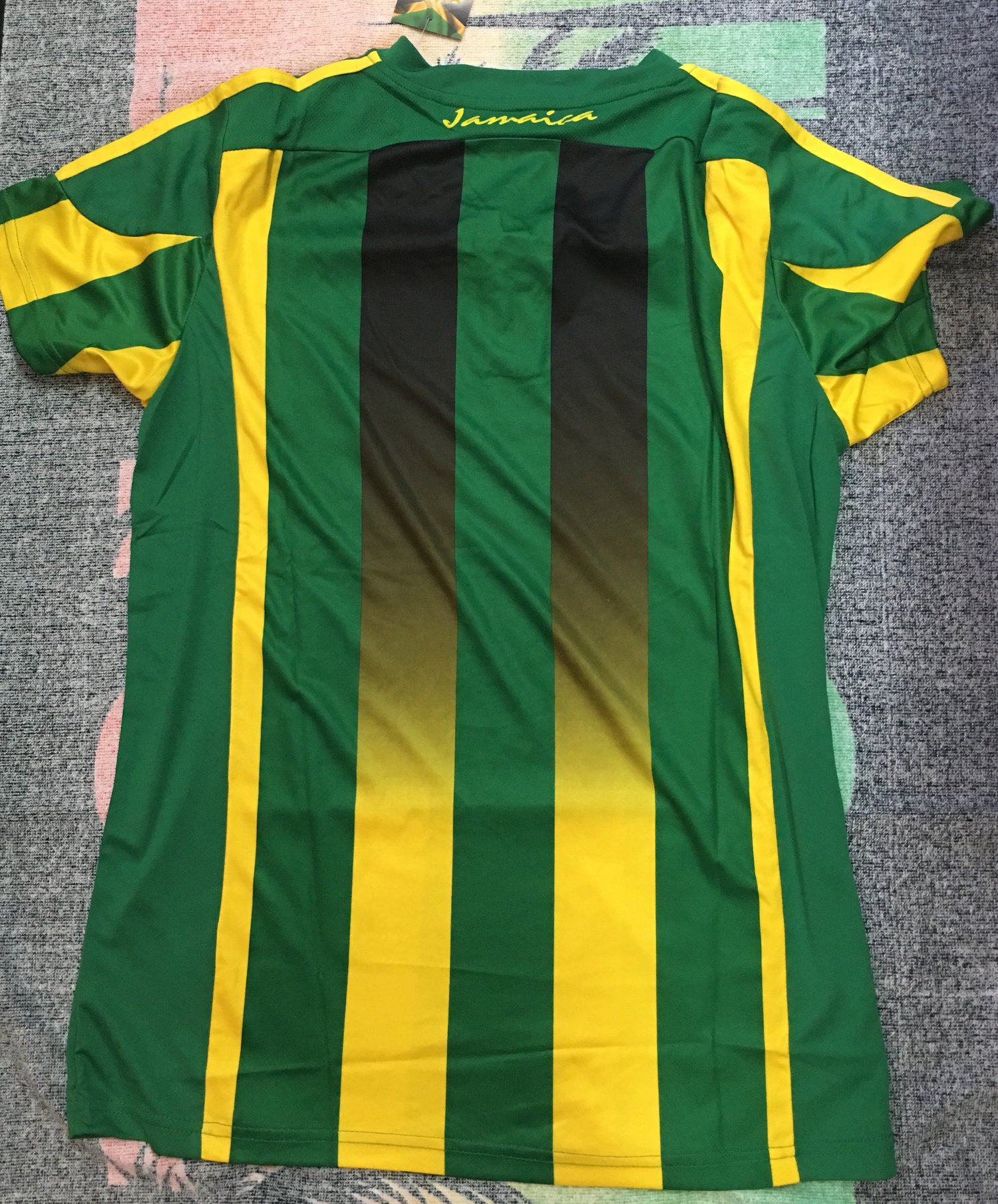 Green Jamaica Football Jersey Everything Jamaica