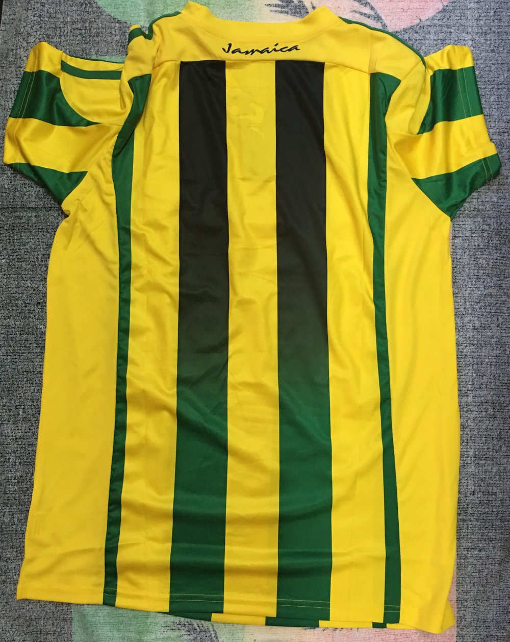 Yellow Jamaica Football Jersey