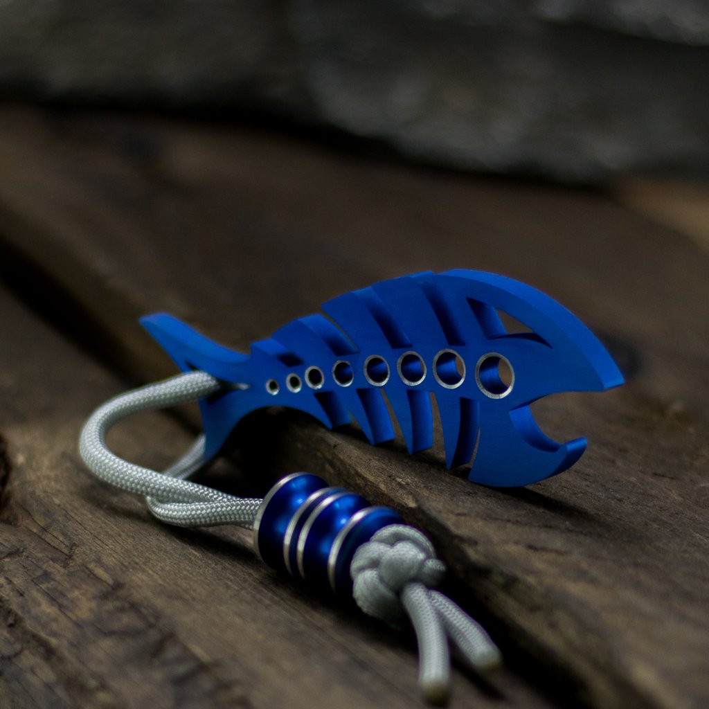 Image of Custom Anodized DEADFISH & Bead Combo #1