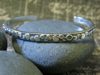 Image 1 of "I will Travel down the Path of my Dreams" Sterling Bracelet