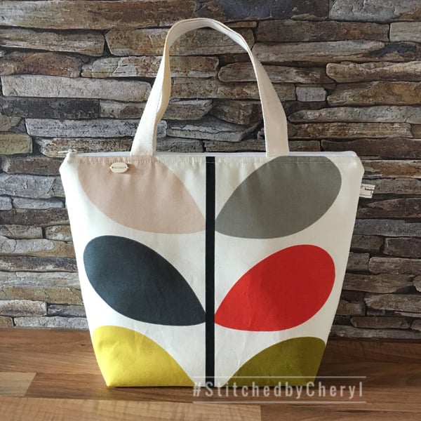 Luxury Orla Kiely Lunch Bag Women Thermal Cooler Insulated