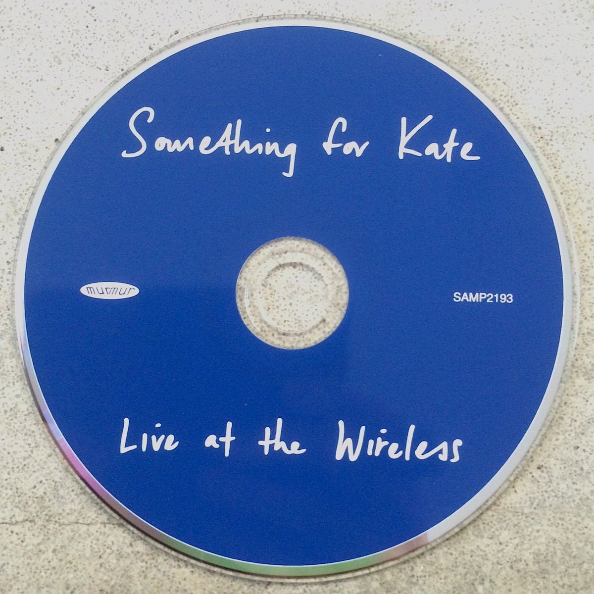 Image of Something for Kate - Live at the Wireless promotional CD 1999. 