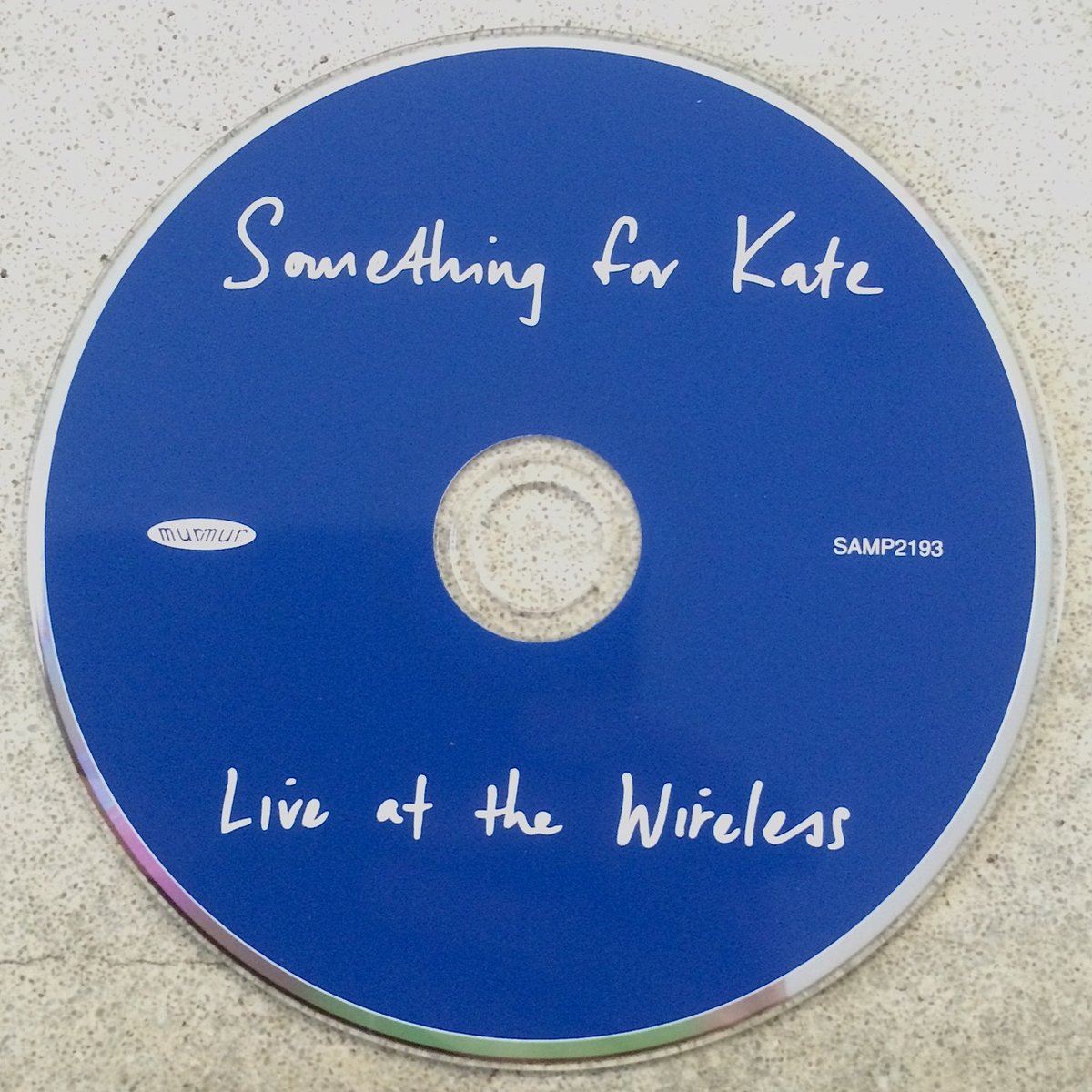 Image of Something for Kate - Live at the Wireless promotional CD 1999.