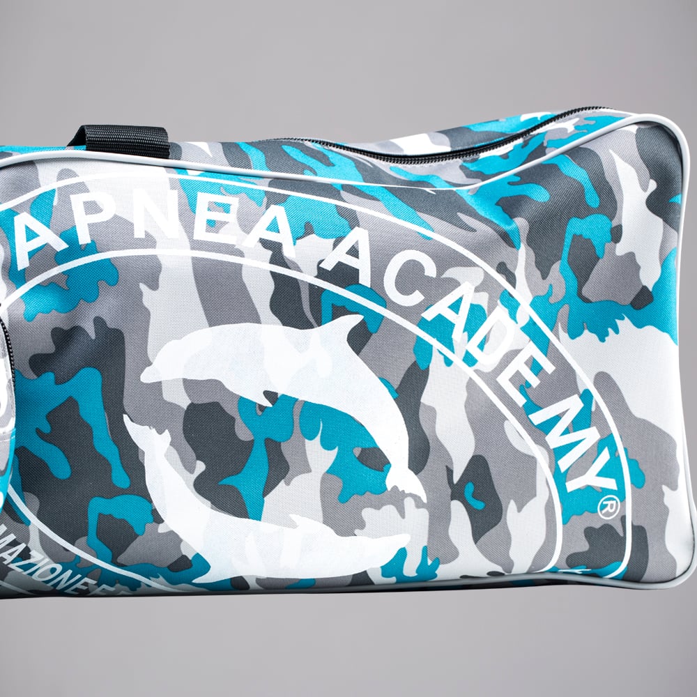 NEW DOUBLE FINS BAG CAMO BLU