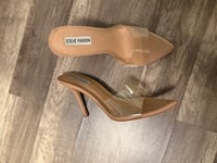 Image 1 of Steve Madden clear heels 