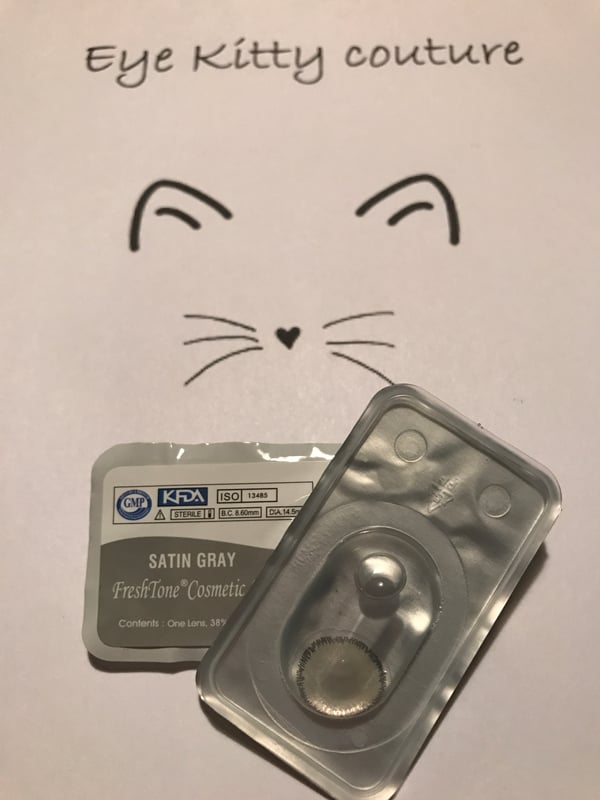 Image of Freshtone satin gray kitty 