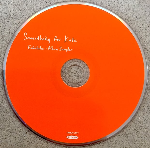 Image of Something for Kate  - 'Echolalia Album Sampler' CD