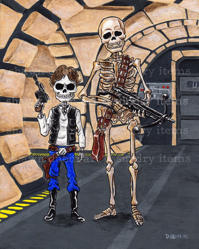 Image of han and chewie